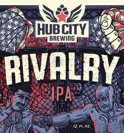 Rivalry IPA label